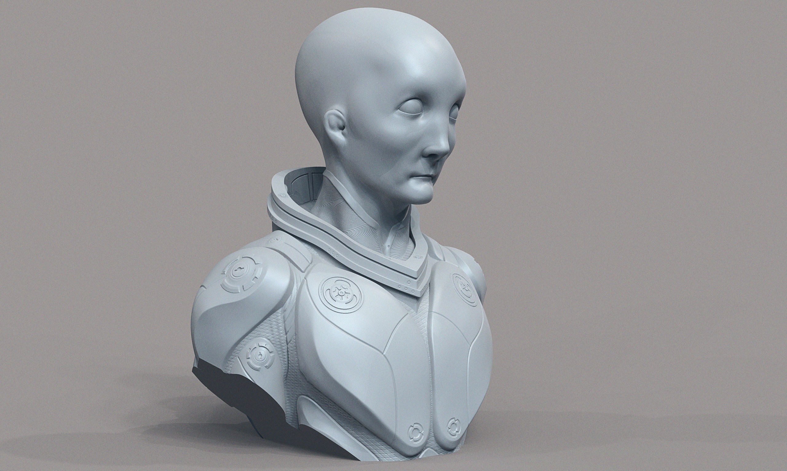 Alien Dude 3D print model_1