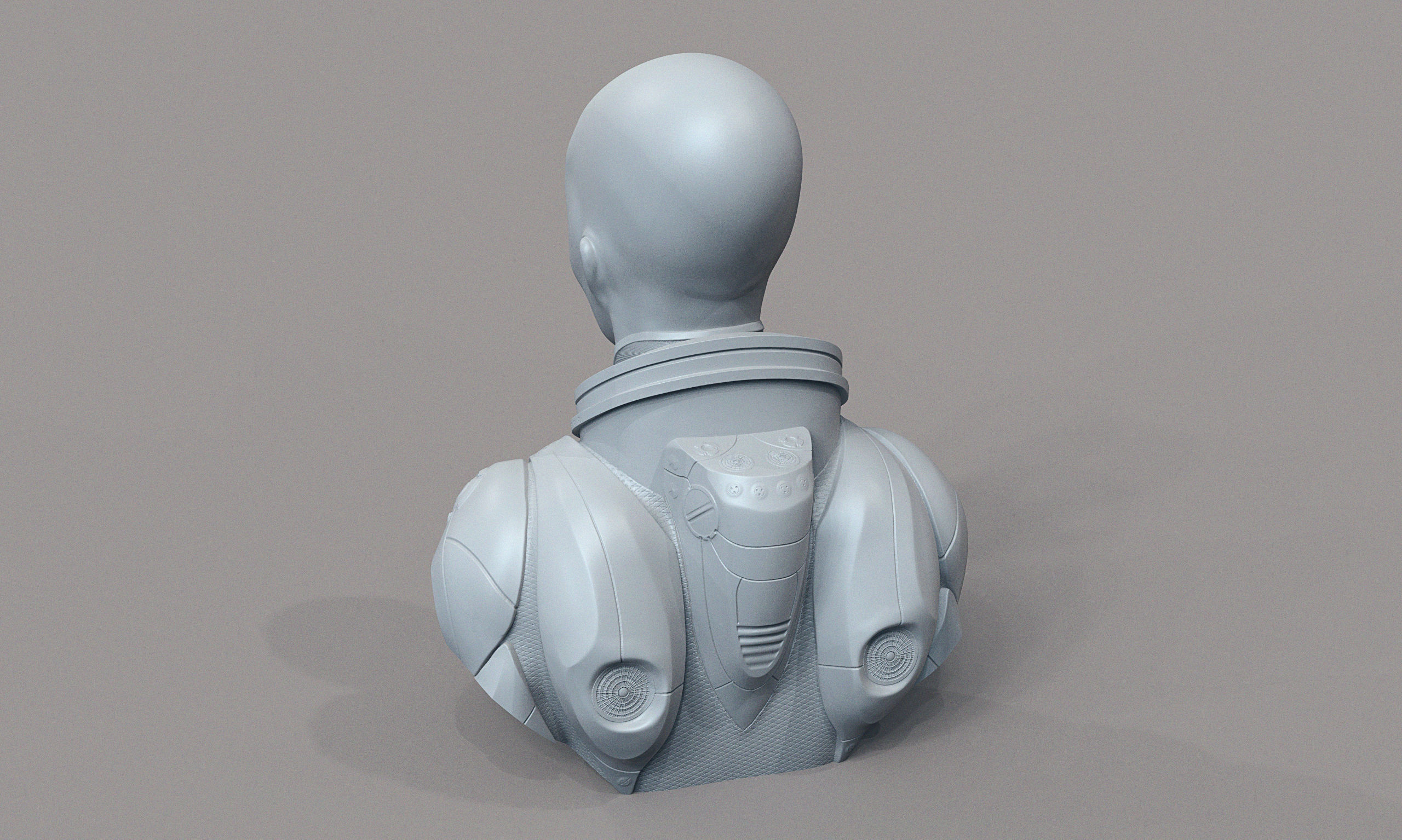Alien Dude 3D print model_3