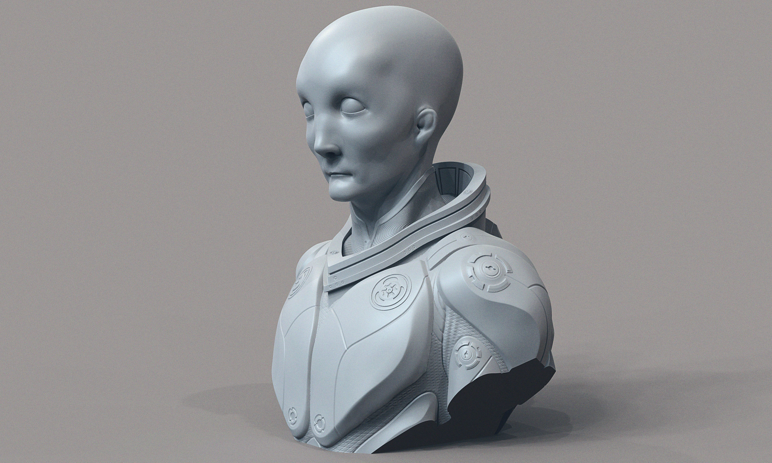Alien Dude 3D print model_2