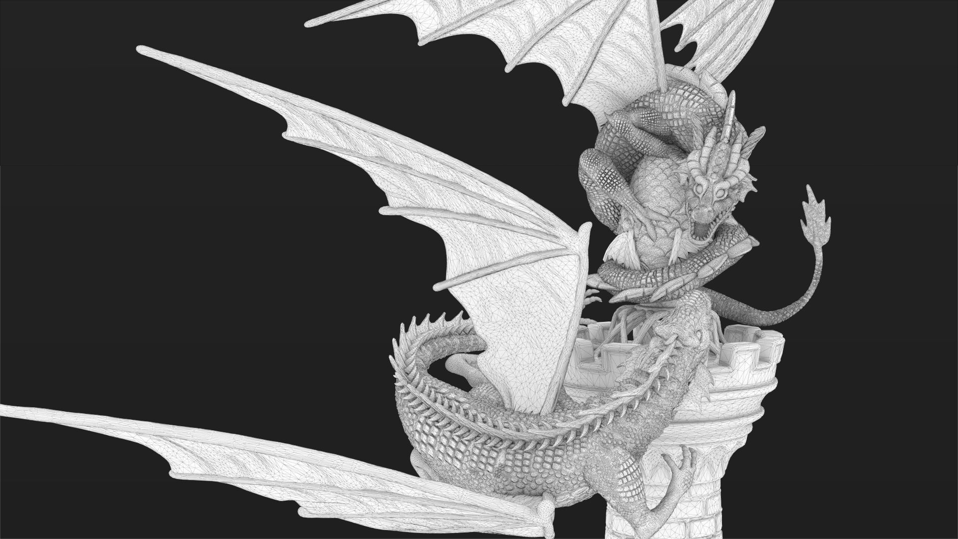Dragon 02 3D print model_9