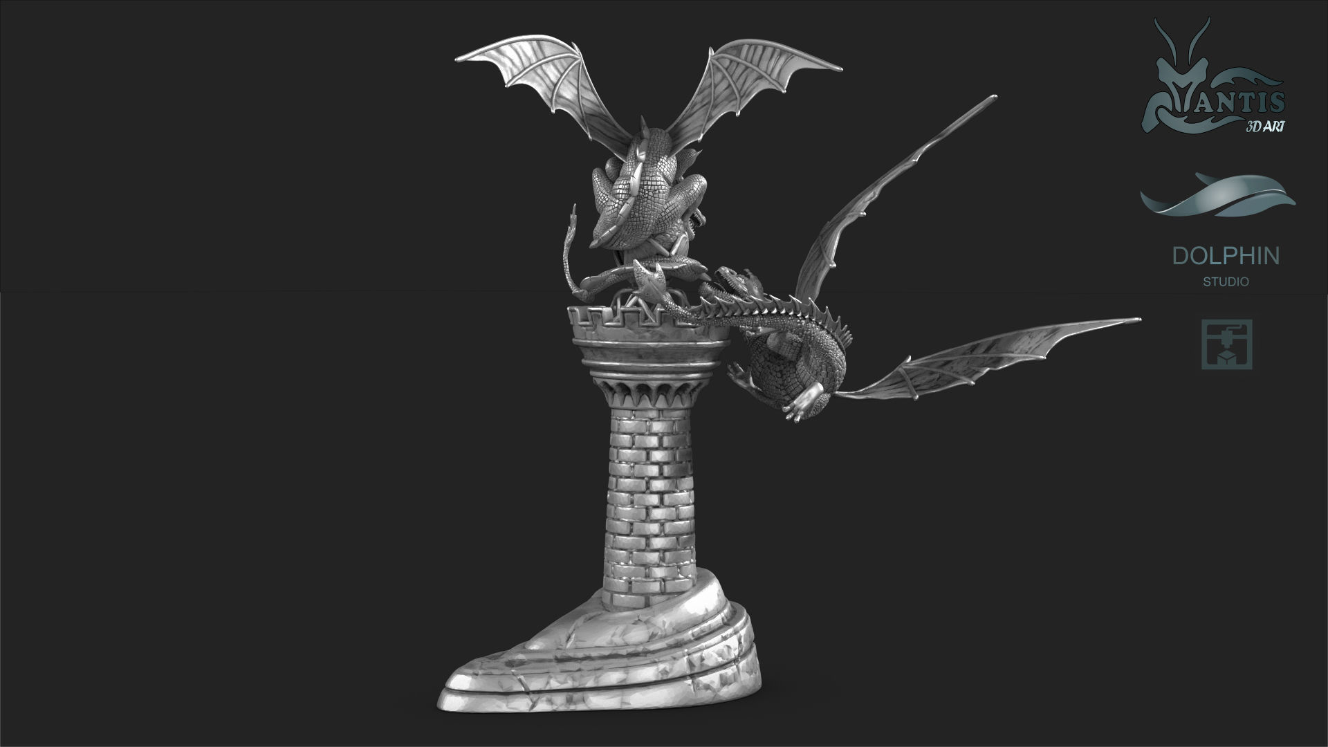 Dragon 02 3D print model_6