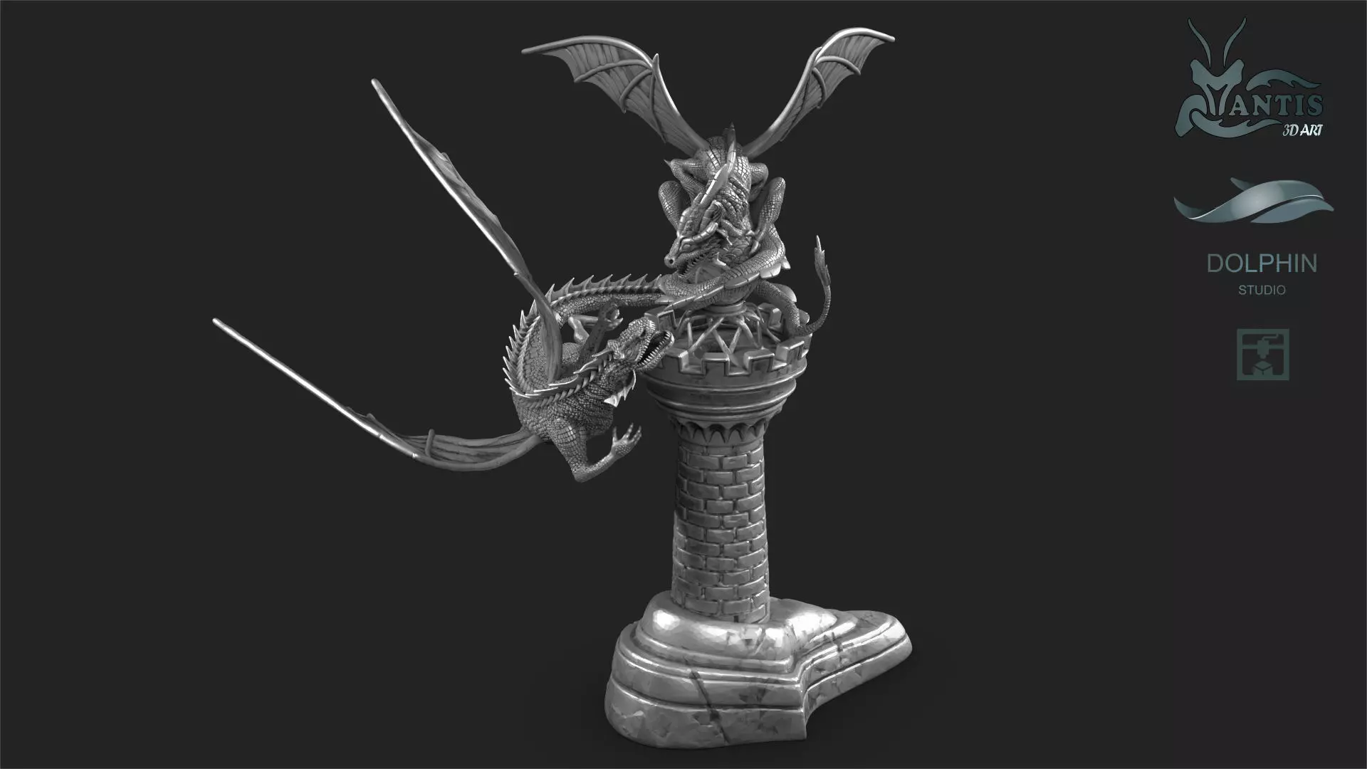 Dragon 02 3D print model_0