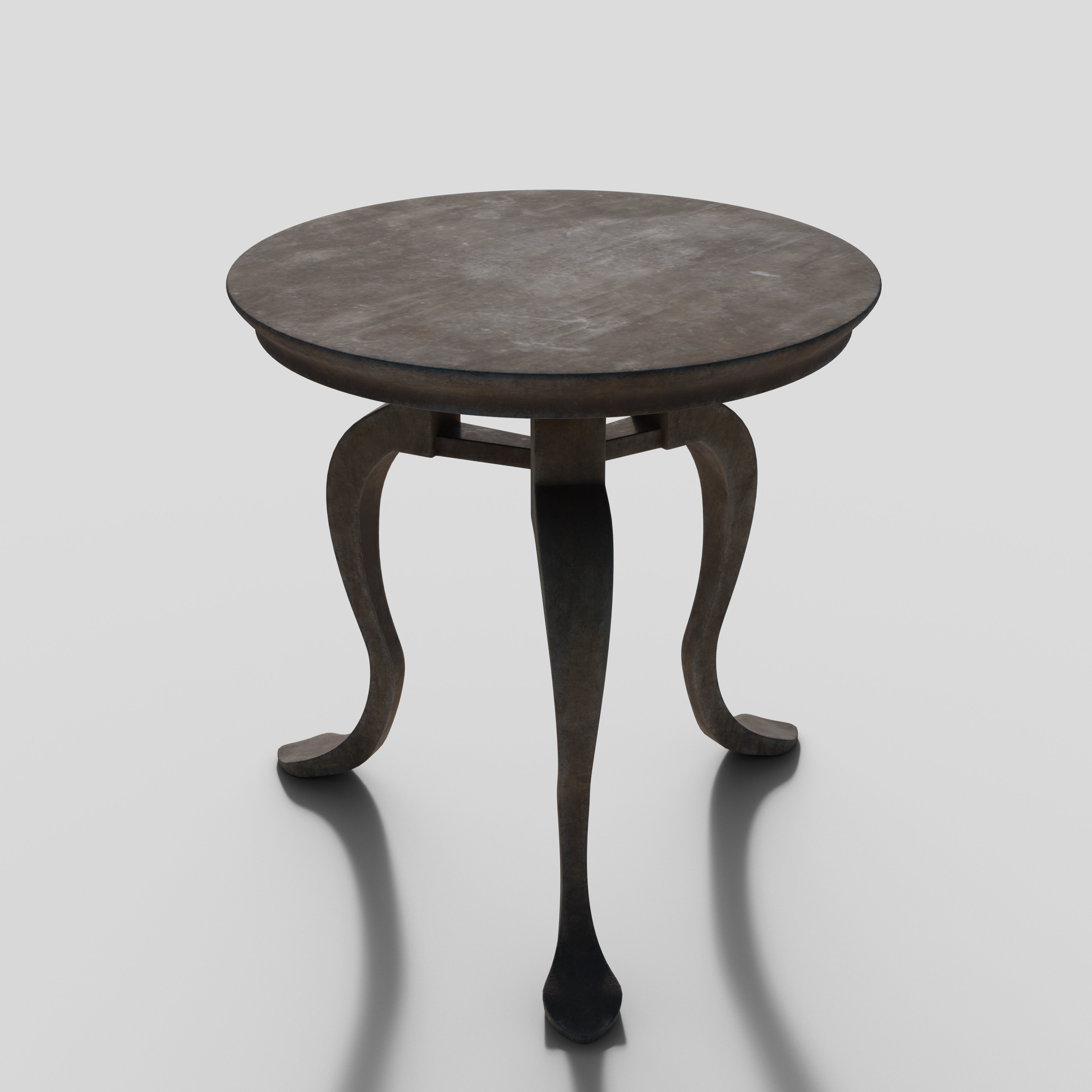 Roman table - Mensa tripens Low-poly 3D model_1
