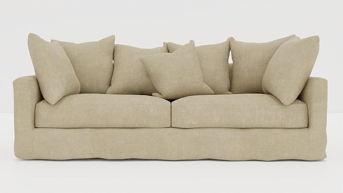 Noobist - Sofa - Casslopeat Low-poly 3D model