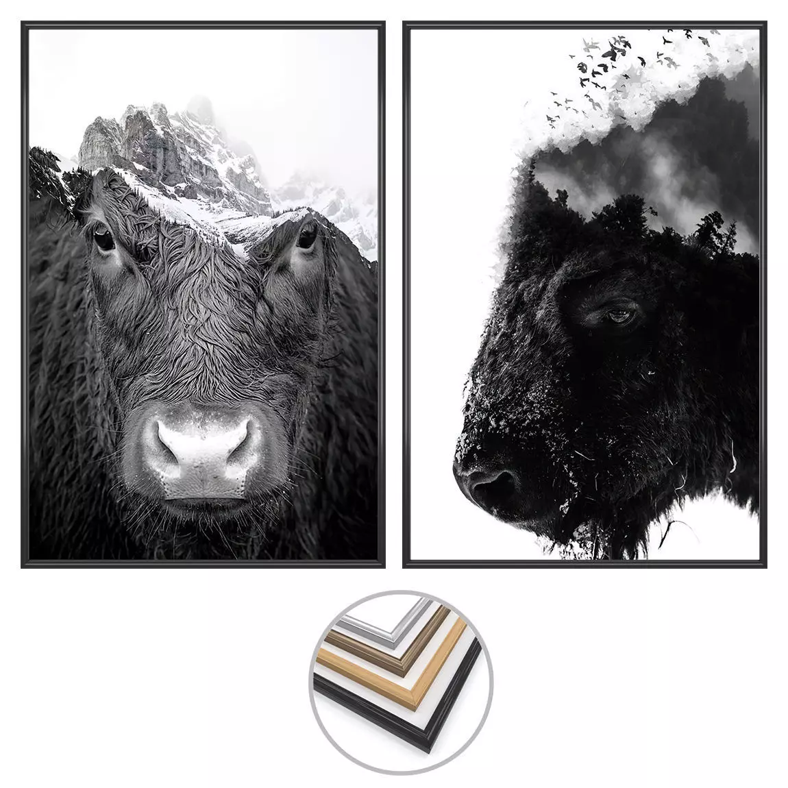 Wall Art Set 3592 3D model_0