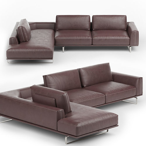 Tempo Sofa by Natuzzi 3D model