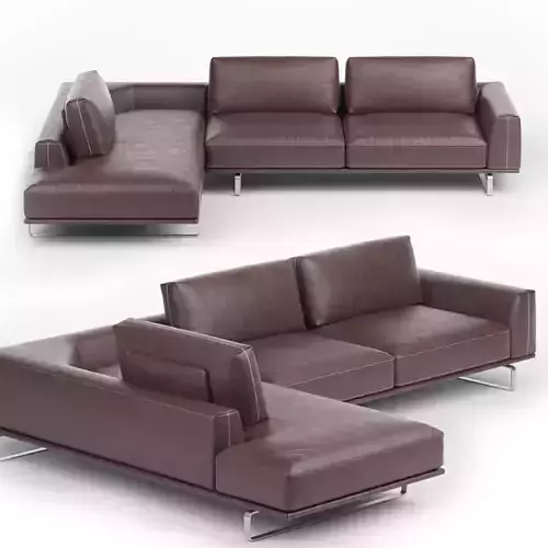 Tempo Sofa by Natuzzi 3D model