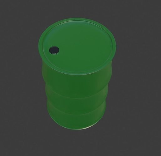 Oil Drum 3D model