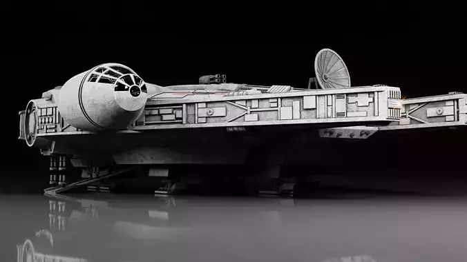 Millennium Falcon 3D model