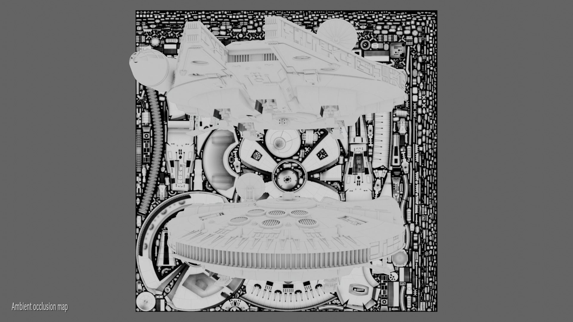 Millennium Falcon 3D model_16