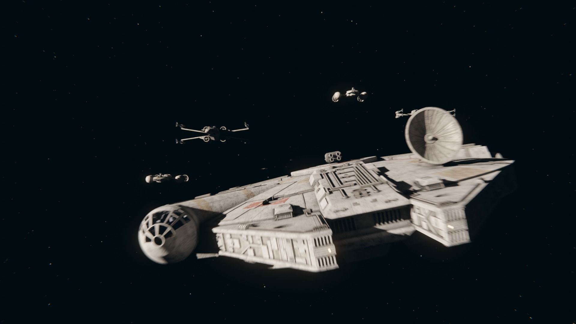 Millennium Falcon 3D model_5