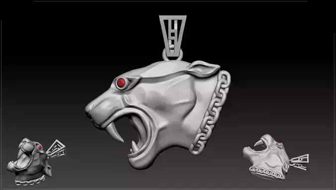Panther Pendant 