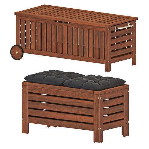  APPLARO STORAGE BENCH  3D model