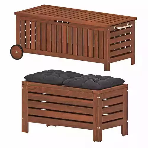  APPLARO STORAGE BENCH  3D model