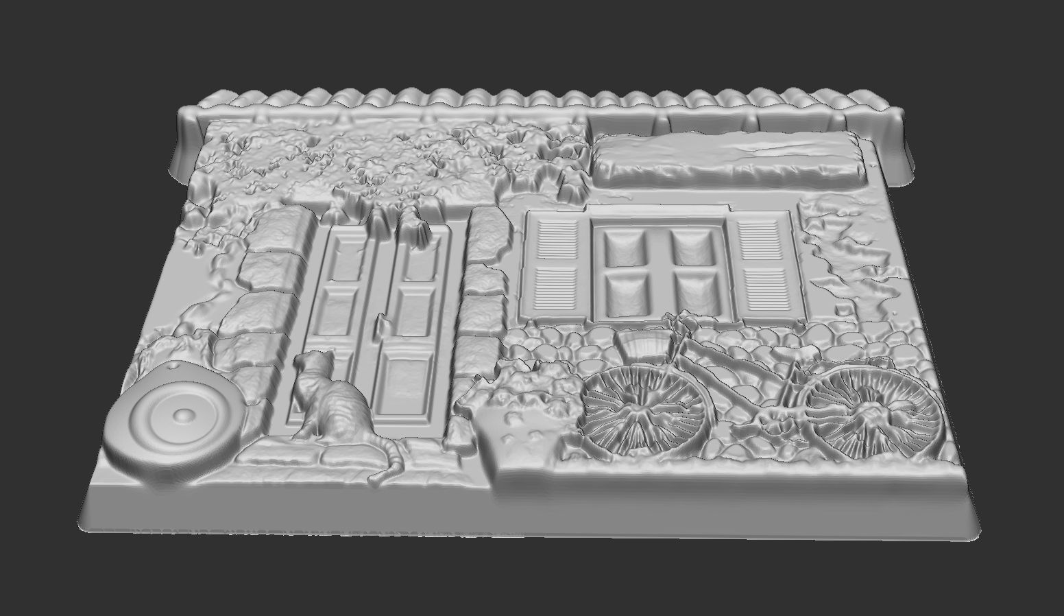 The Mediterranean House 2 3D print model_4