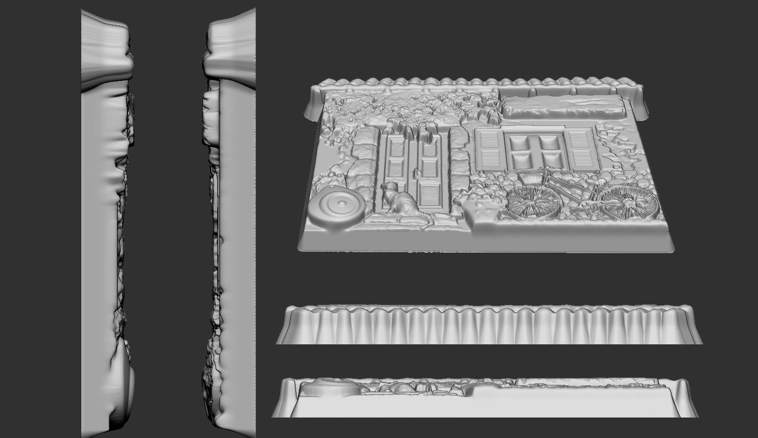 The Mediterranean House 2 3D print model_3