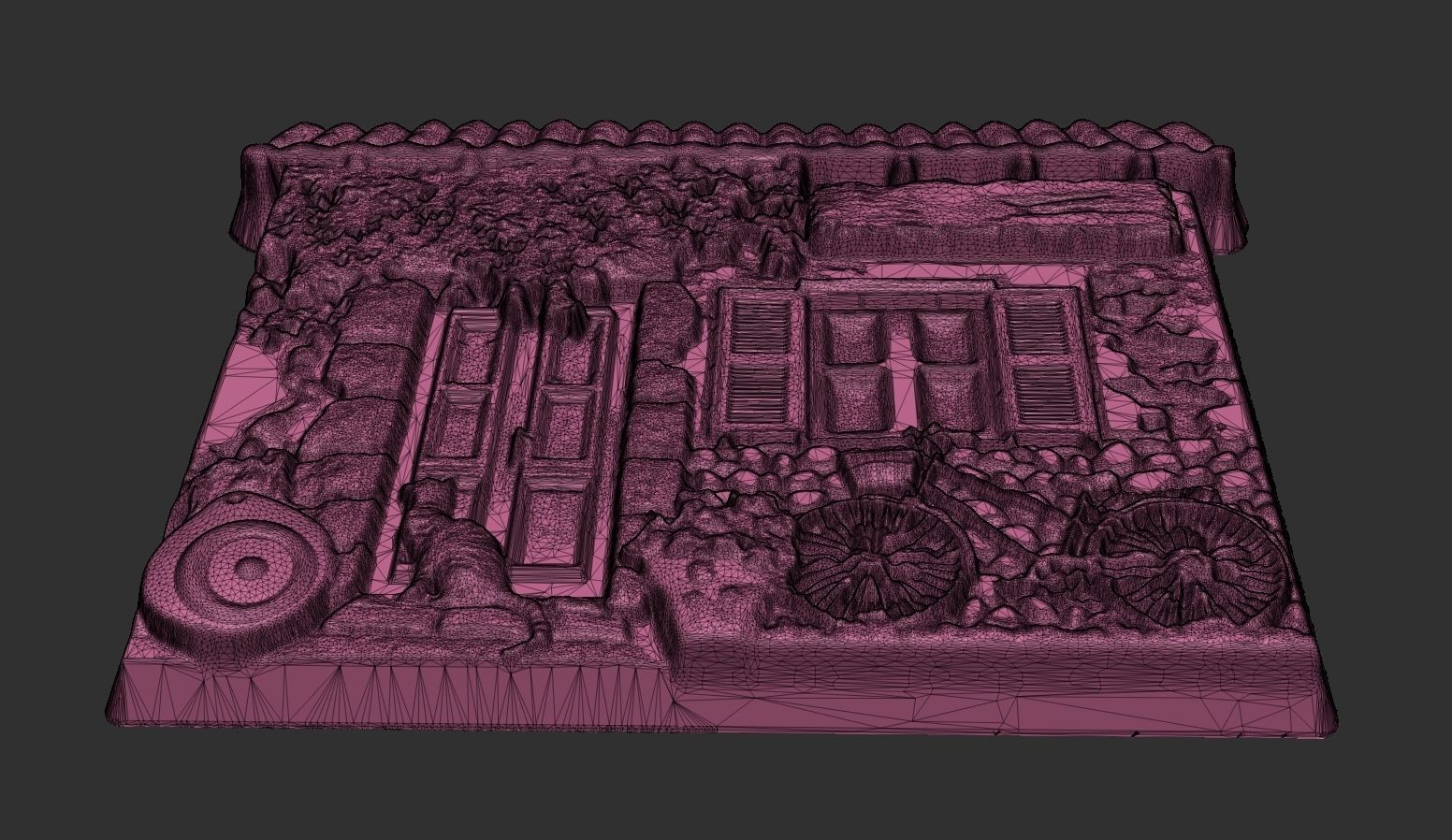 The Mediterranean House 2 3D print model_5