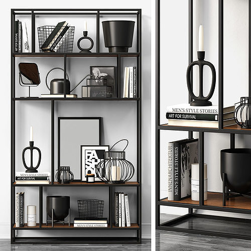 Rack MAKELLA by Intelligent design 3D model