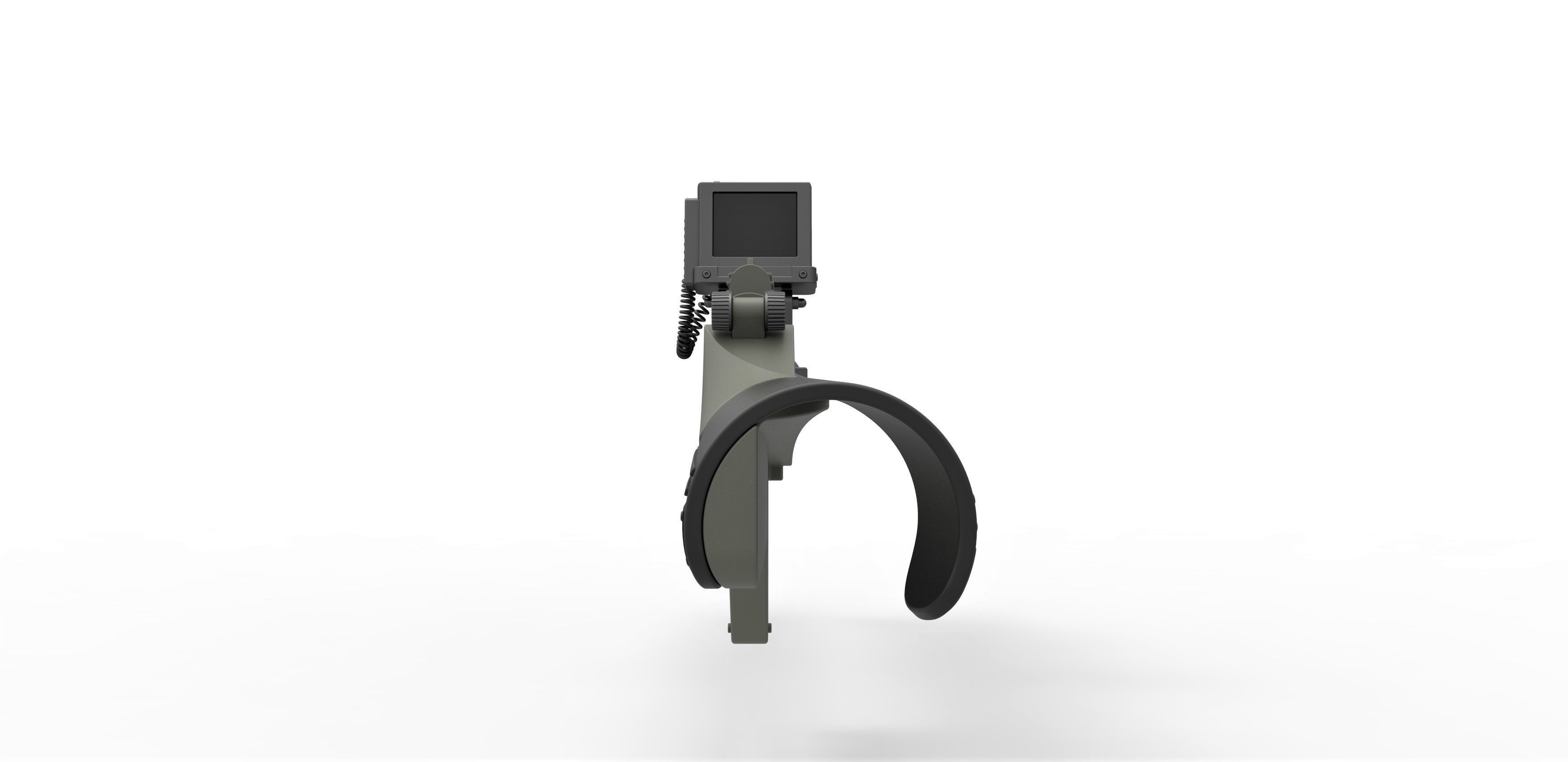 Rifle M-590 from Space Above and Beyond TV series 1995 3D model_11