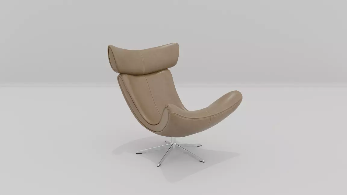 Noobist - Armchair - Denabise Low-poly 3D model