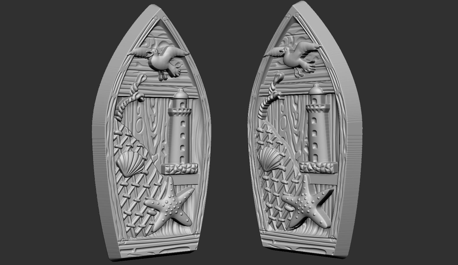 Boat Souvenir Model 3D print model_1