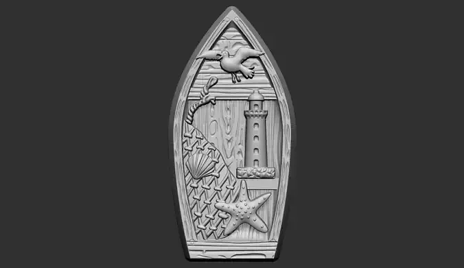 Boat Souvenir Model 3D print model