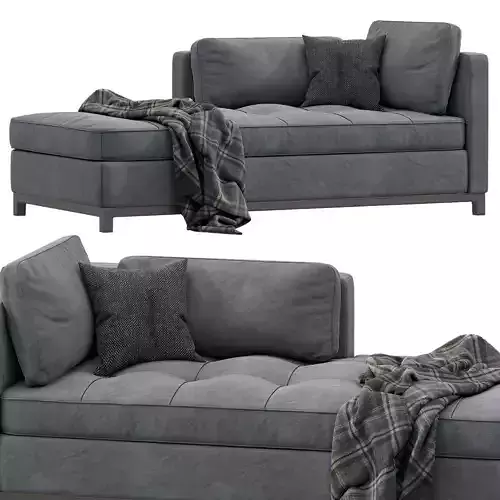 Modern Chaise Lounge 3D model