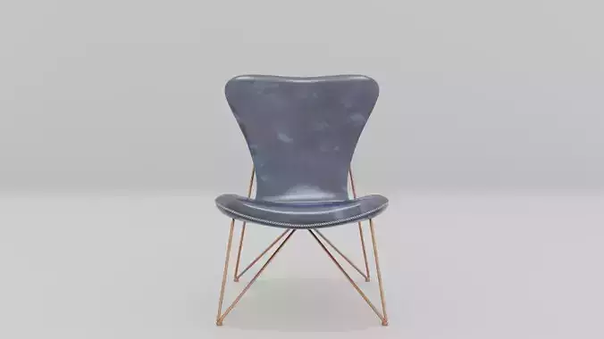Noobist - ArmChair - Decmon Low-poly 3D model