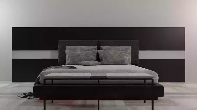 modern bed