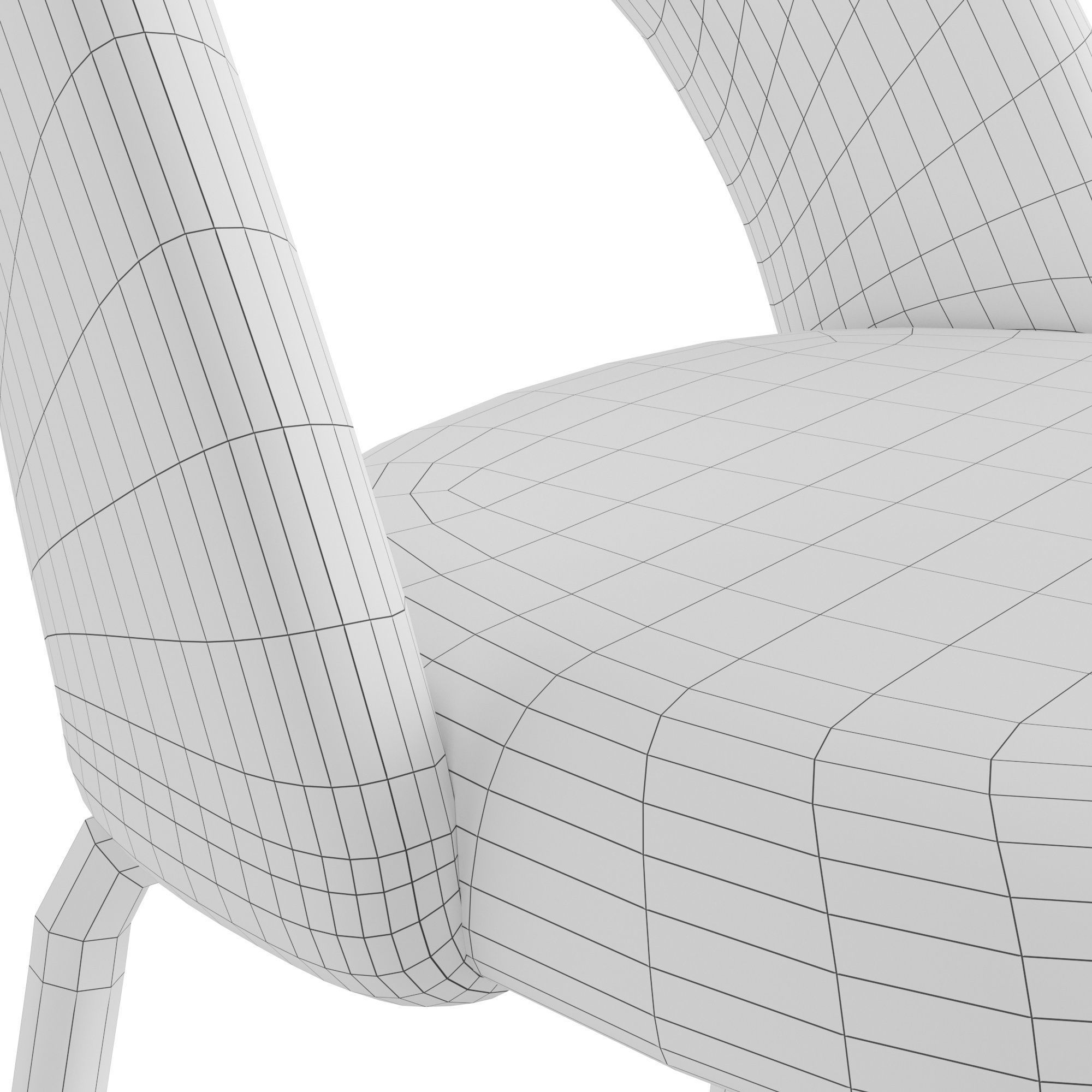 Mahalia bar stool 3D model_6