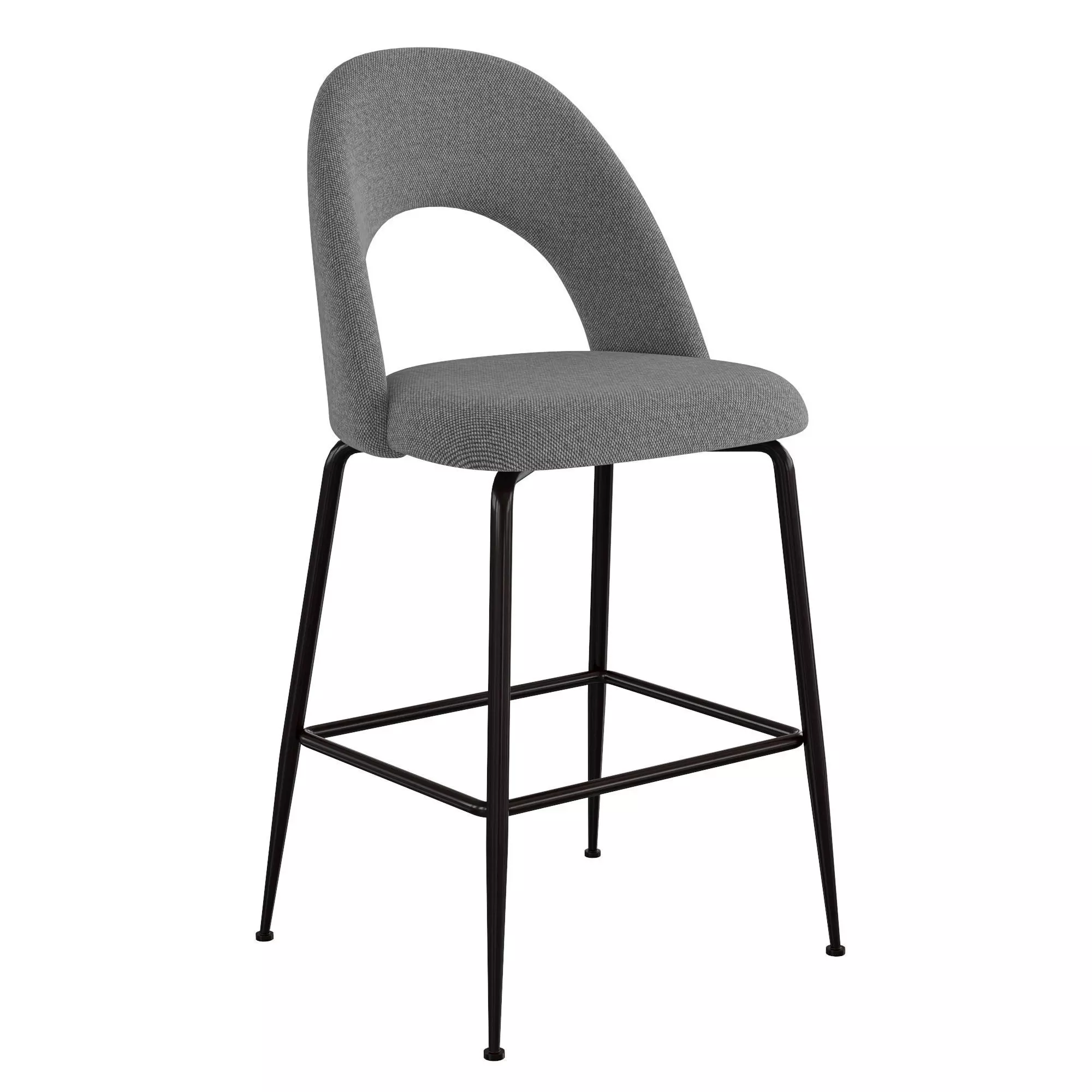 Mahalia bar stool 3D model_0