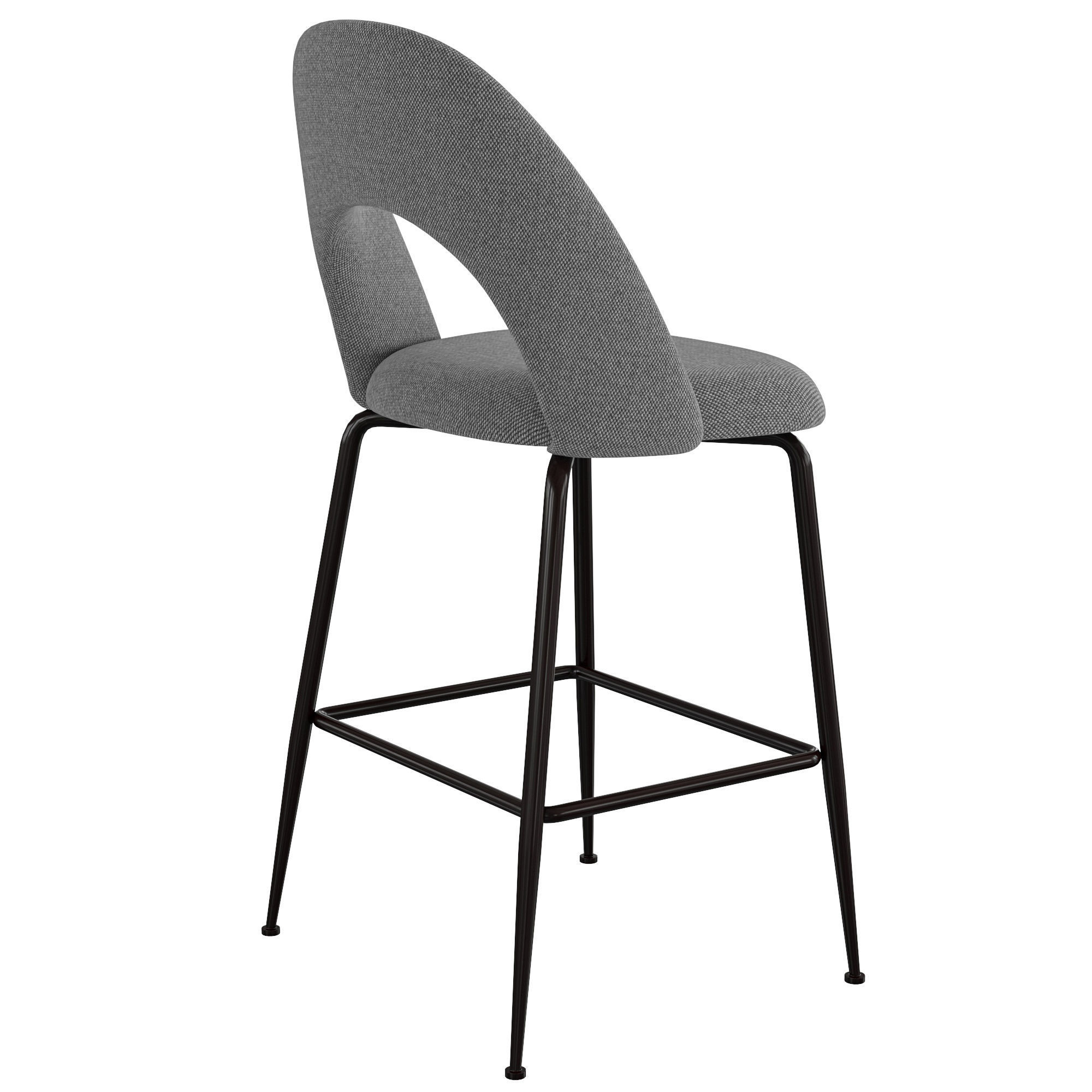 Mahalia bar stool 3D model_2