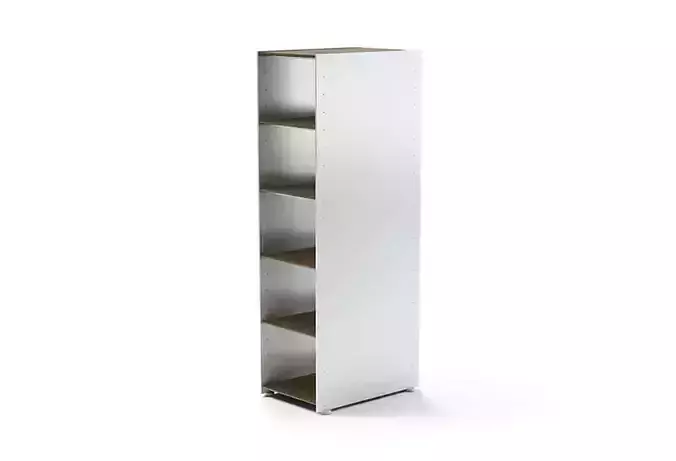 Five Tier White Shelf
