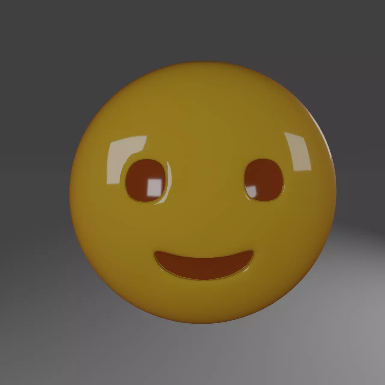 Happy EMOJI 3D model_0