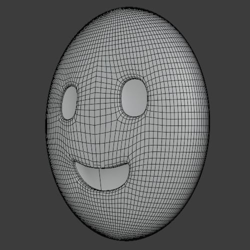 Happy EMOJI 3D model_5