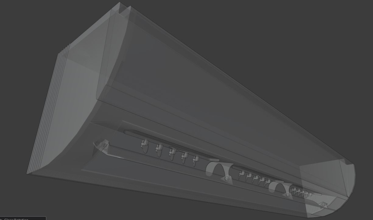 air conditioner 3D print model_31