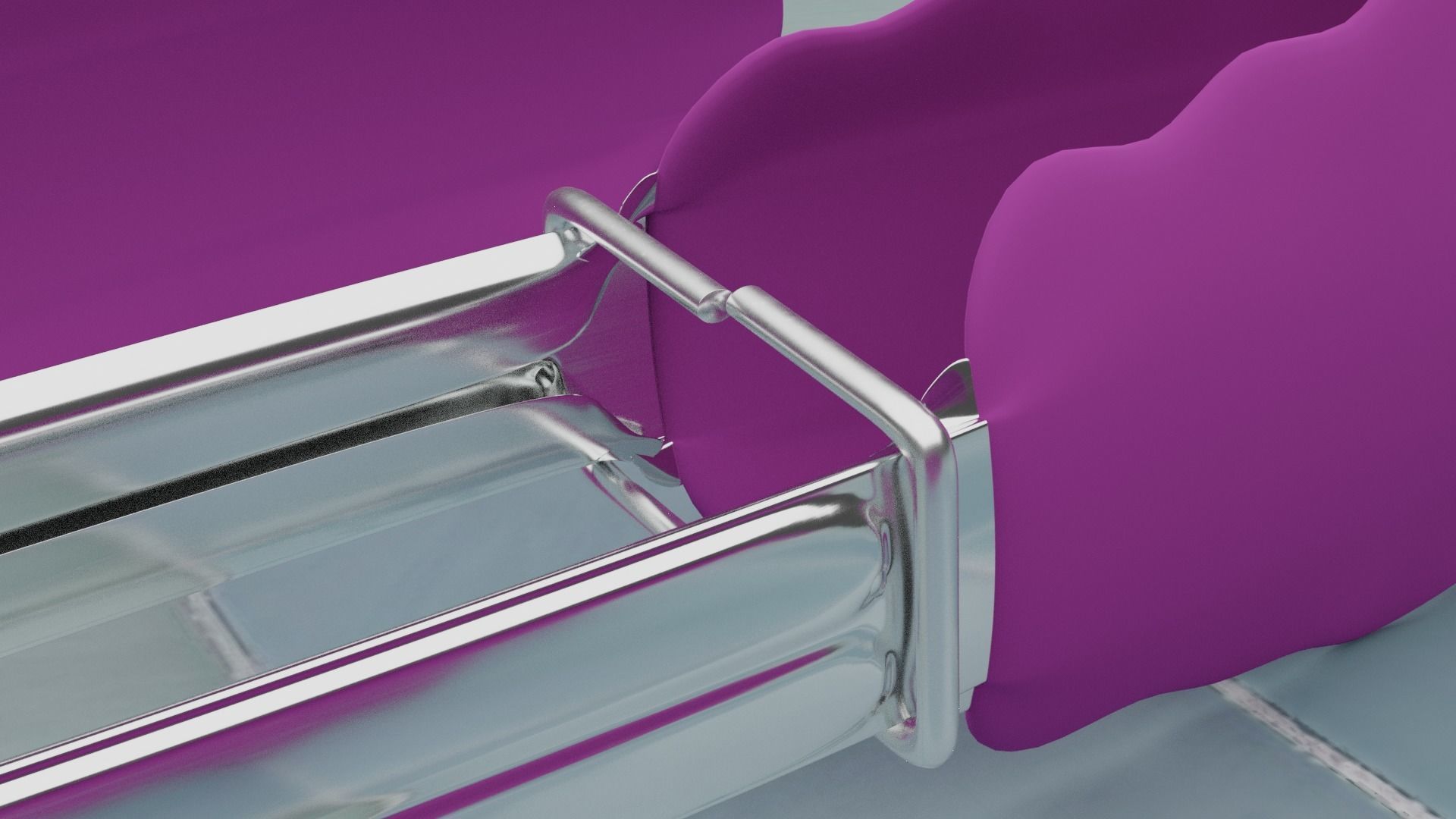 Silicone tongs Free 3D model_2