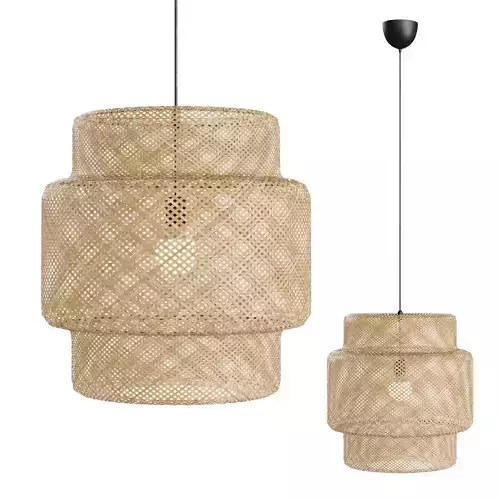 Sinnerlig pendant bamboo light Ikea