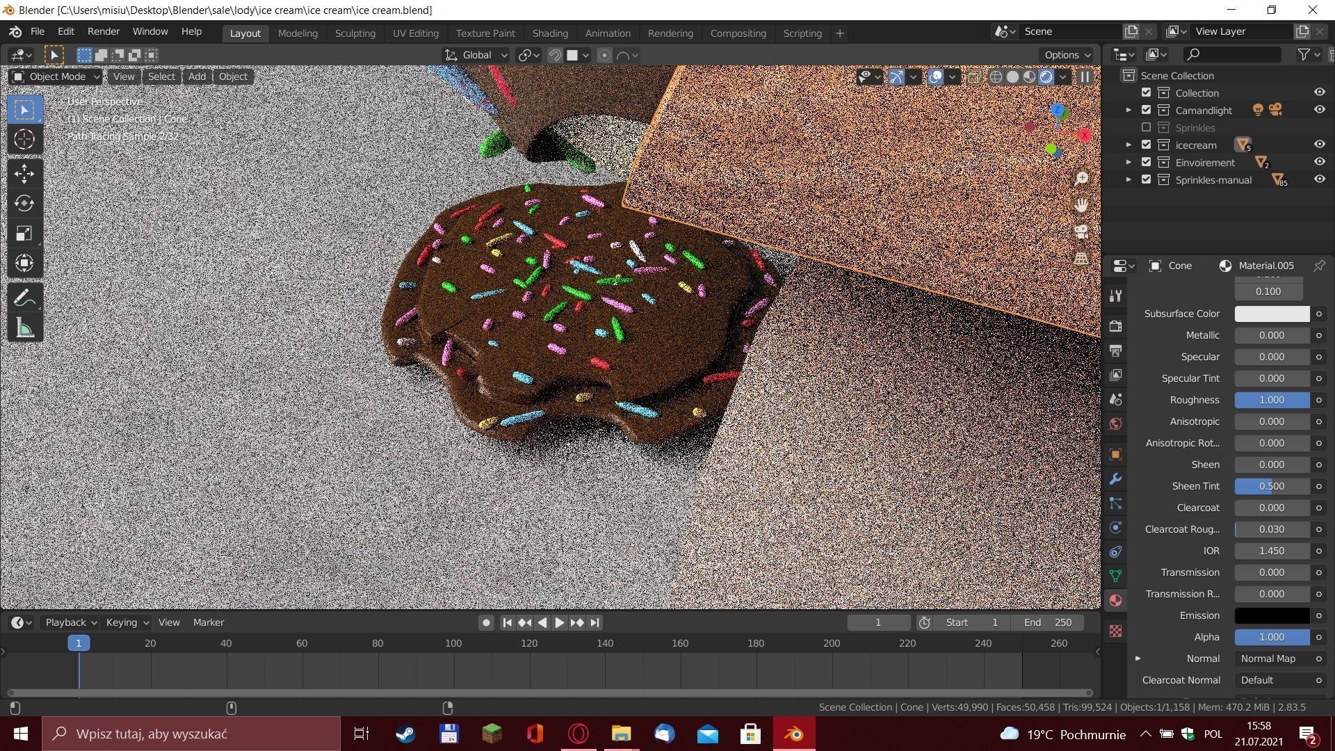 Ice cream 3D model_8