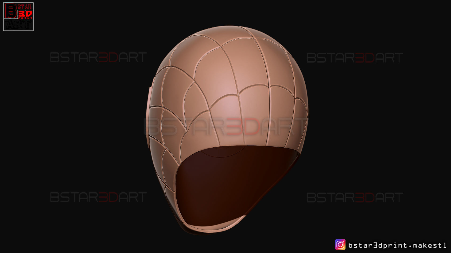 Spider Man mask - Marvel comics Cosplay 3D print model_14