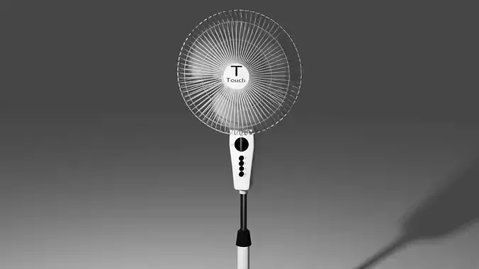 Tall Fan Free 3D model