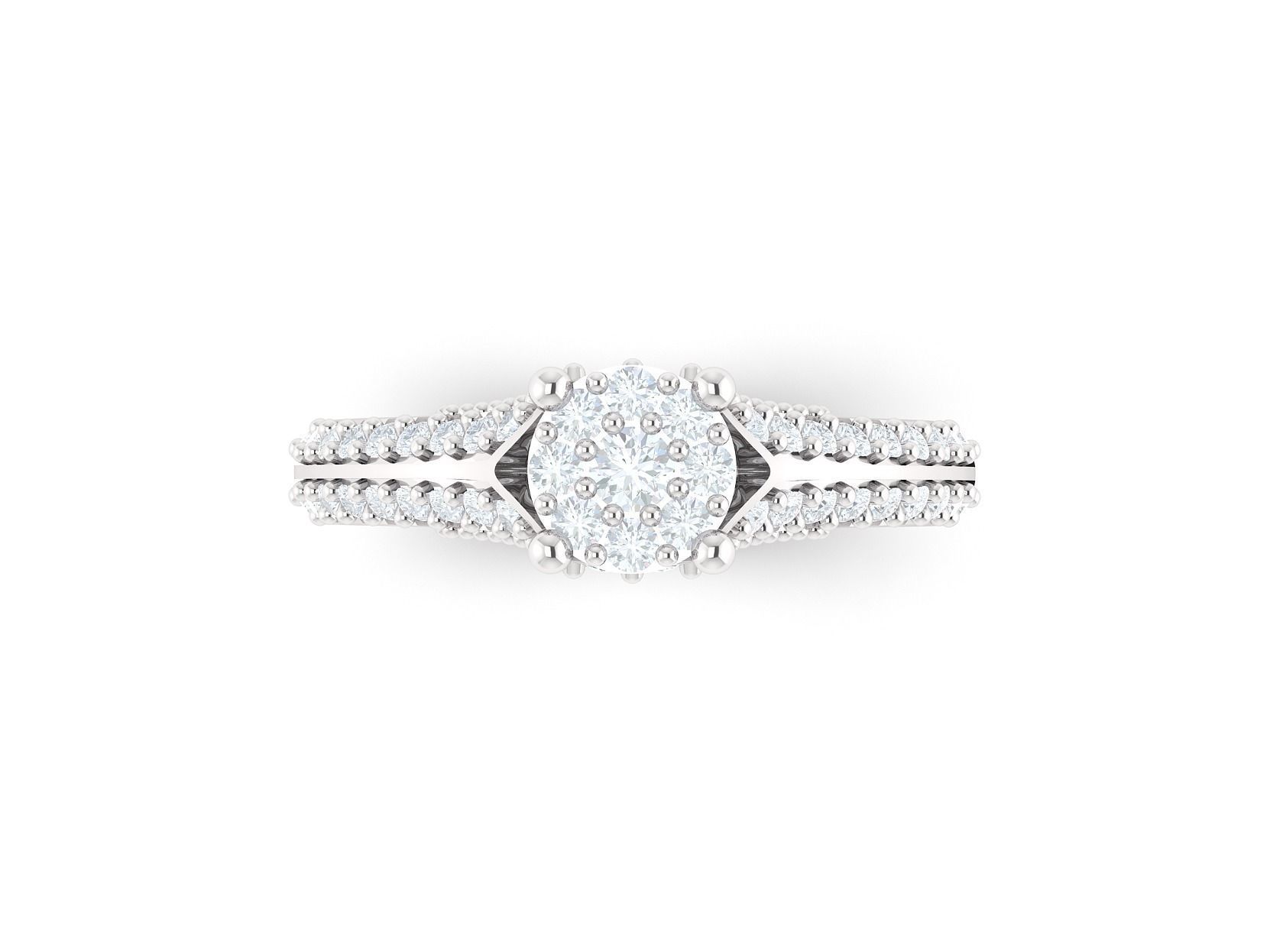 Diamond Ring 3D model_3