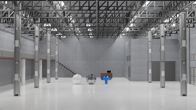 Clean Building for presentations 3D model