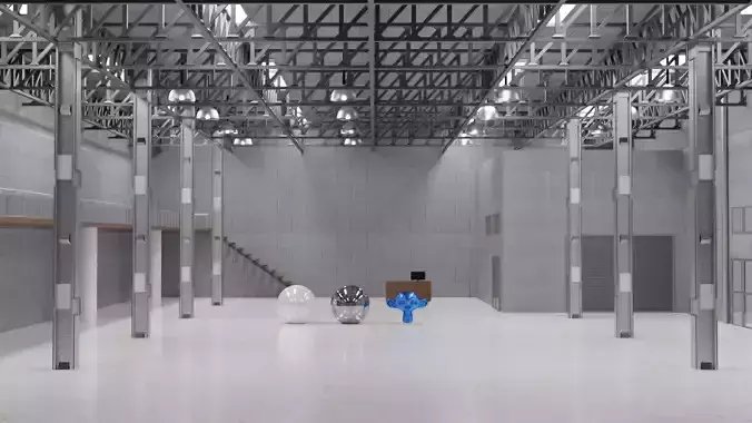 Clean Building for presentations 3D model