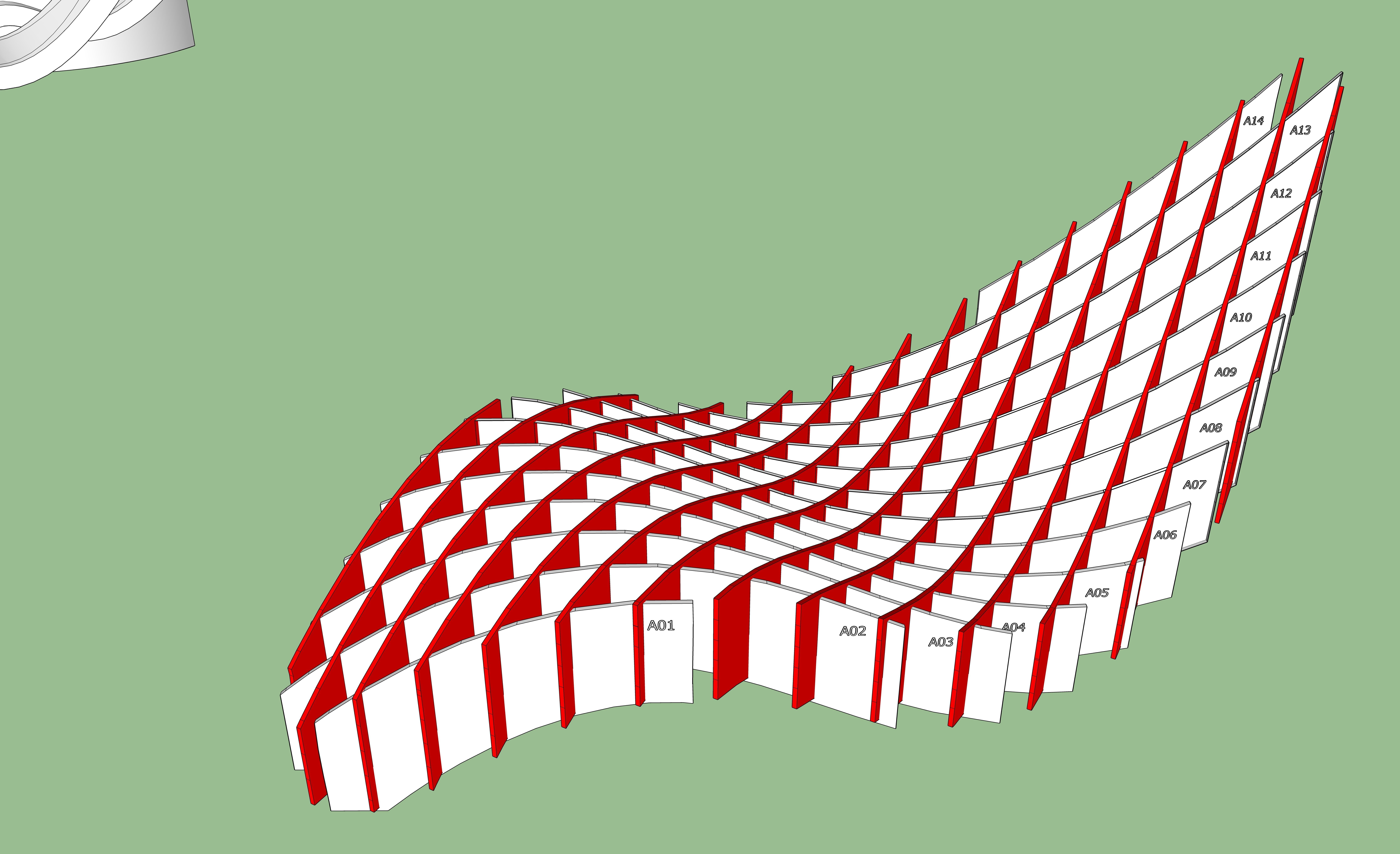 Parametric MDF Chair for CNC or Laser 3mm 3D print model_12