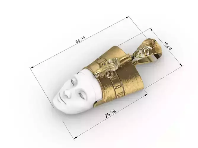 Nefertiti  PENDANT 3D print model