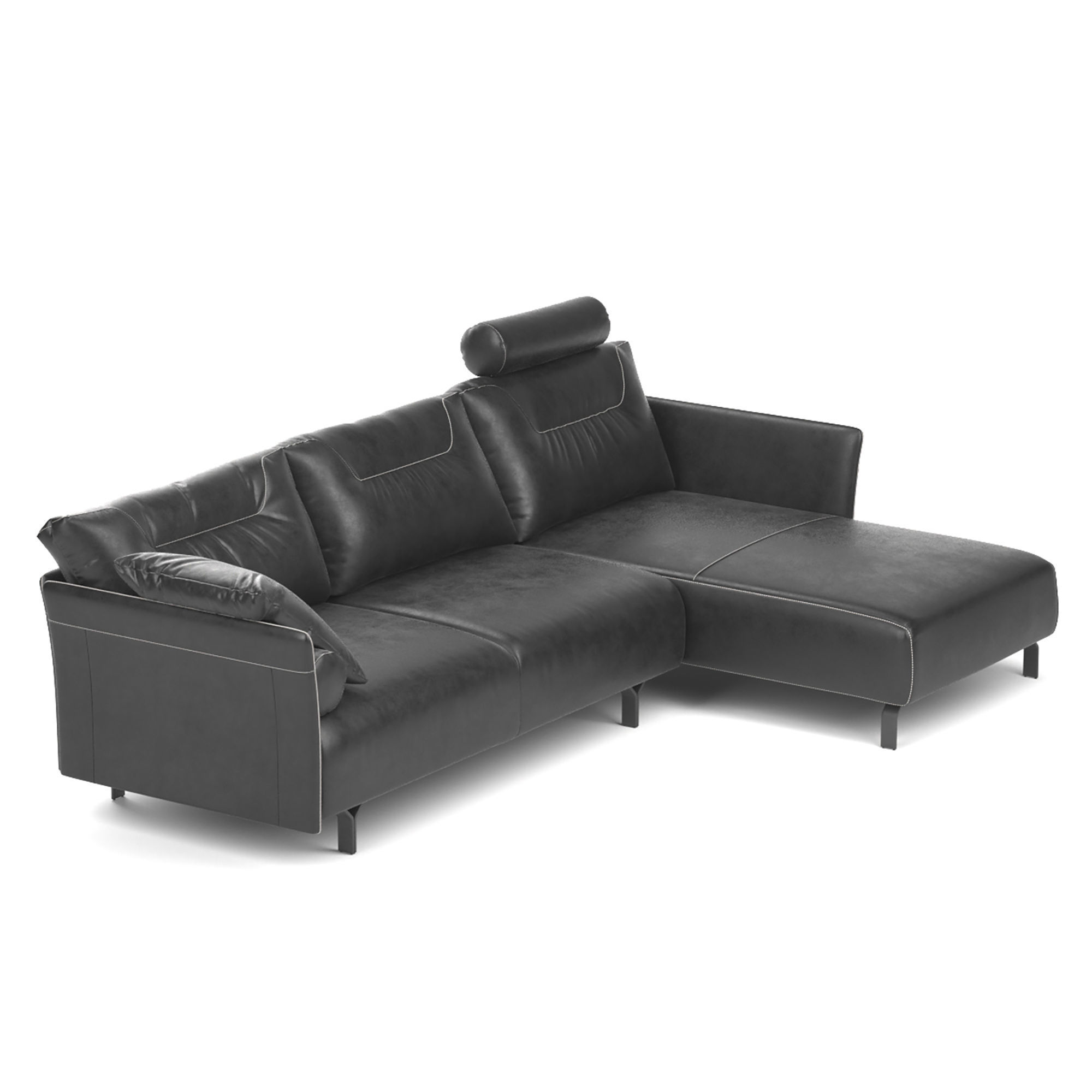 Tenore Corner Sofa by Natuzzi 3D model_5