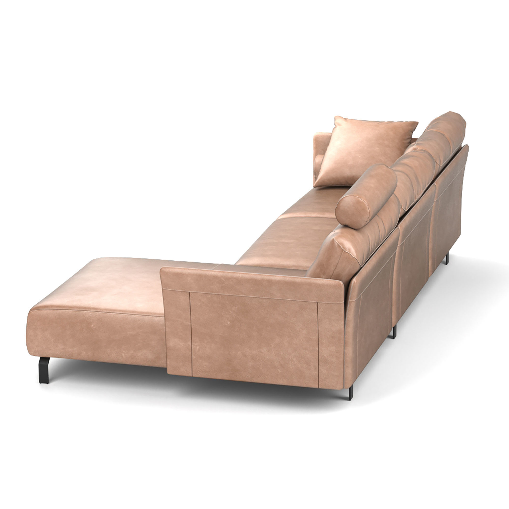 Tenore Corner Sofa by Natuzzi 3D model_12