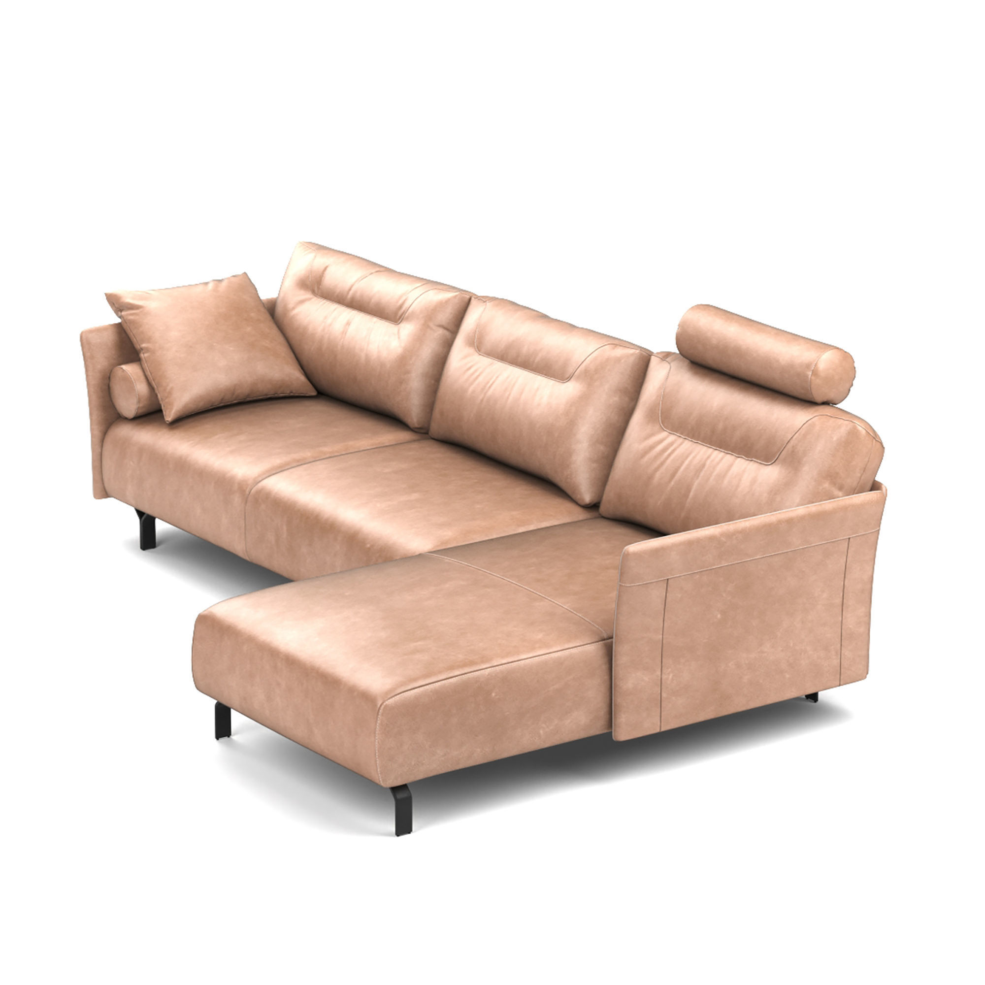 Tenore Corner Sofa by Natuzzi 3D model_11