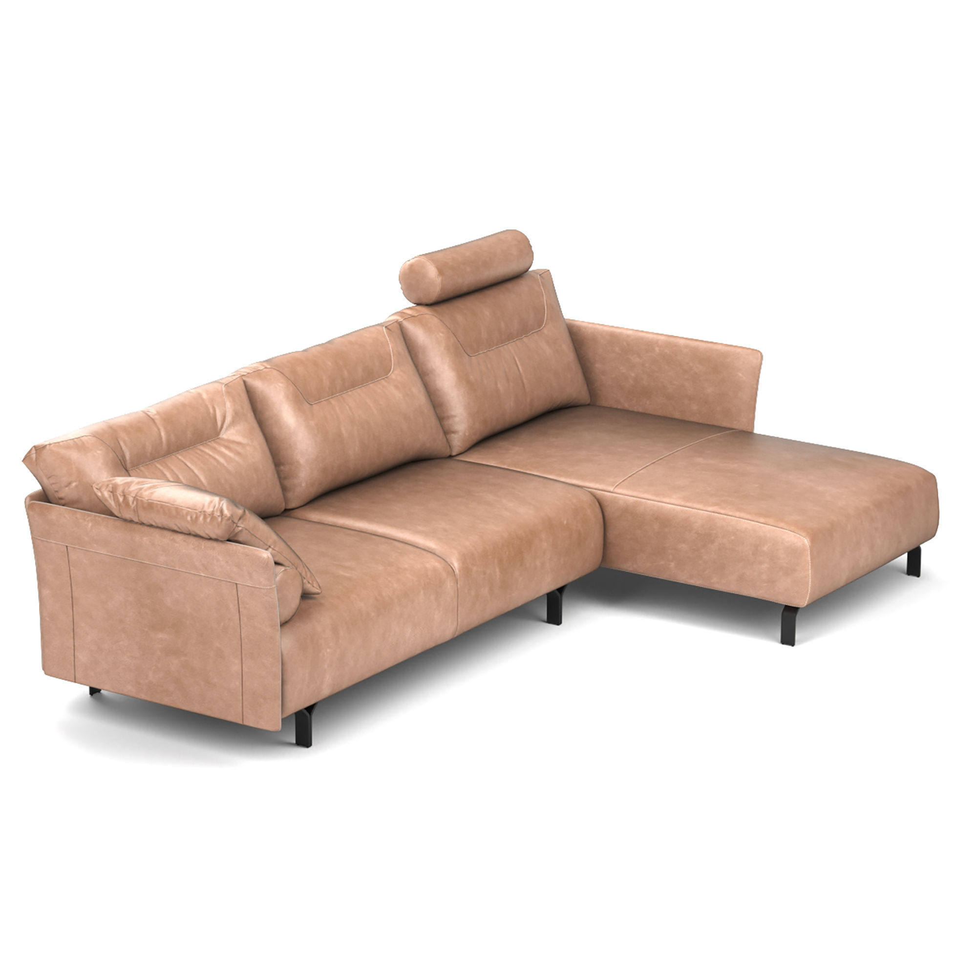 Tenore Corner Sofa by Natuzzi 3D model_10
